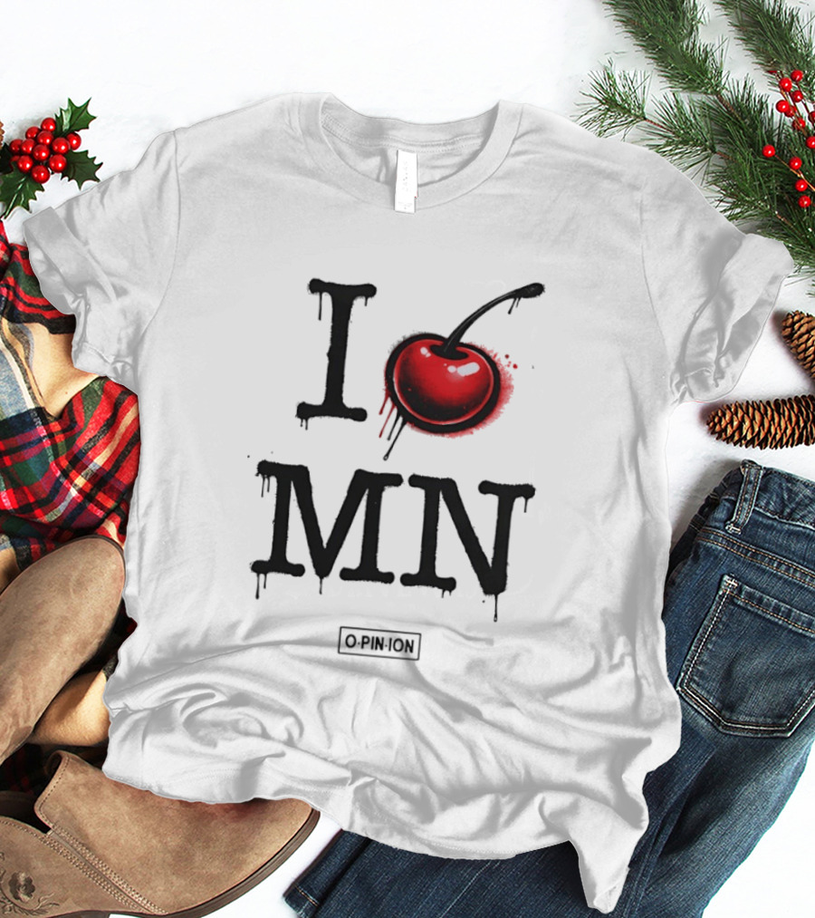I Love MN Cherry OPINION T-Shirt