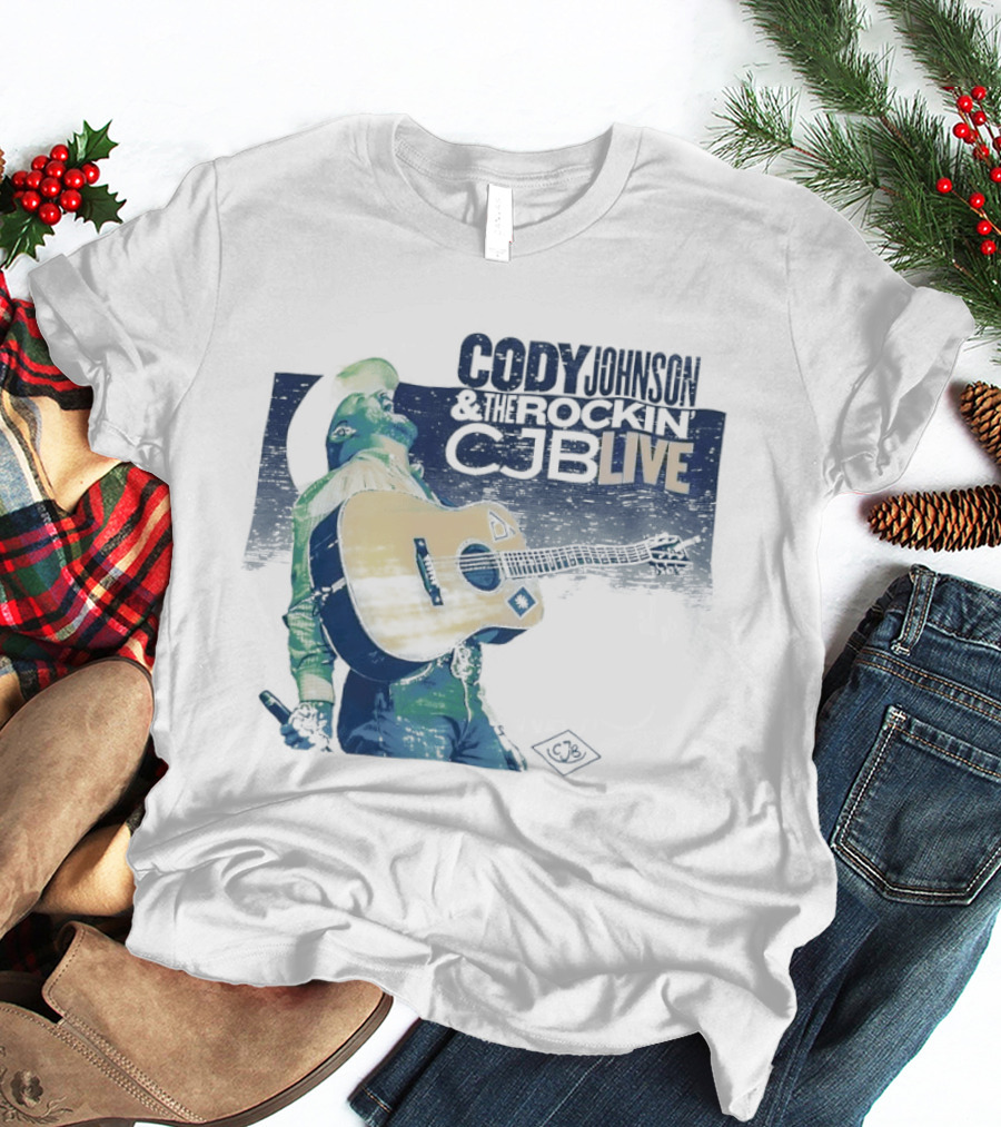 Cody Johnson And The Rockin' CJB Live Concert Guitar Performance T-Shirt