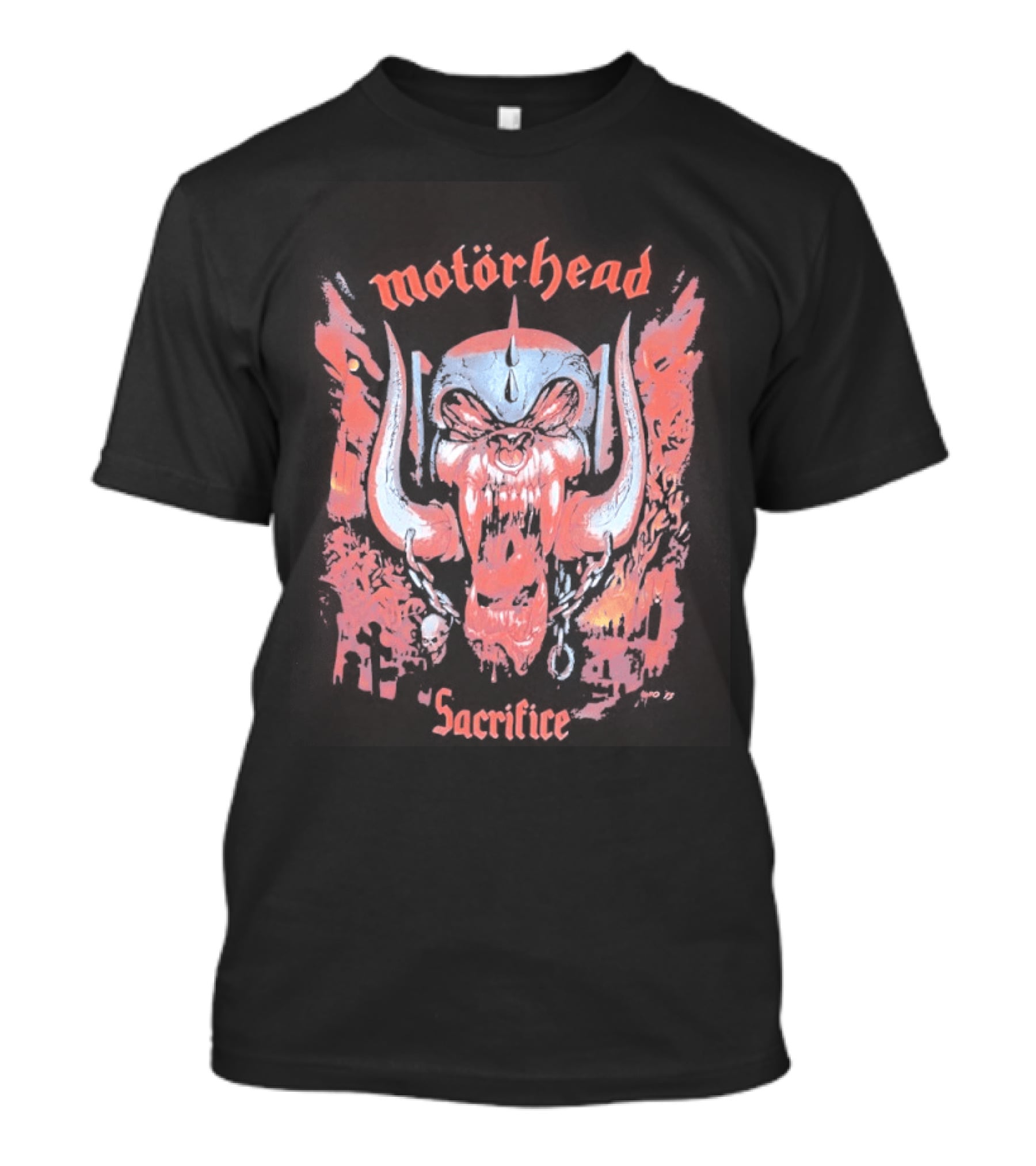 Motorhead Sacrifice Skull T-Shirt
