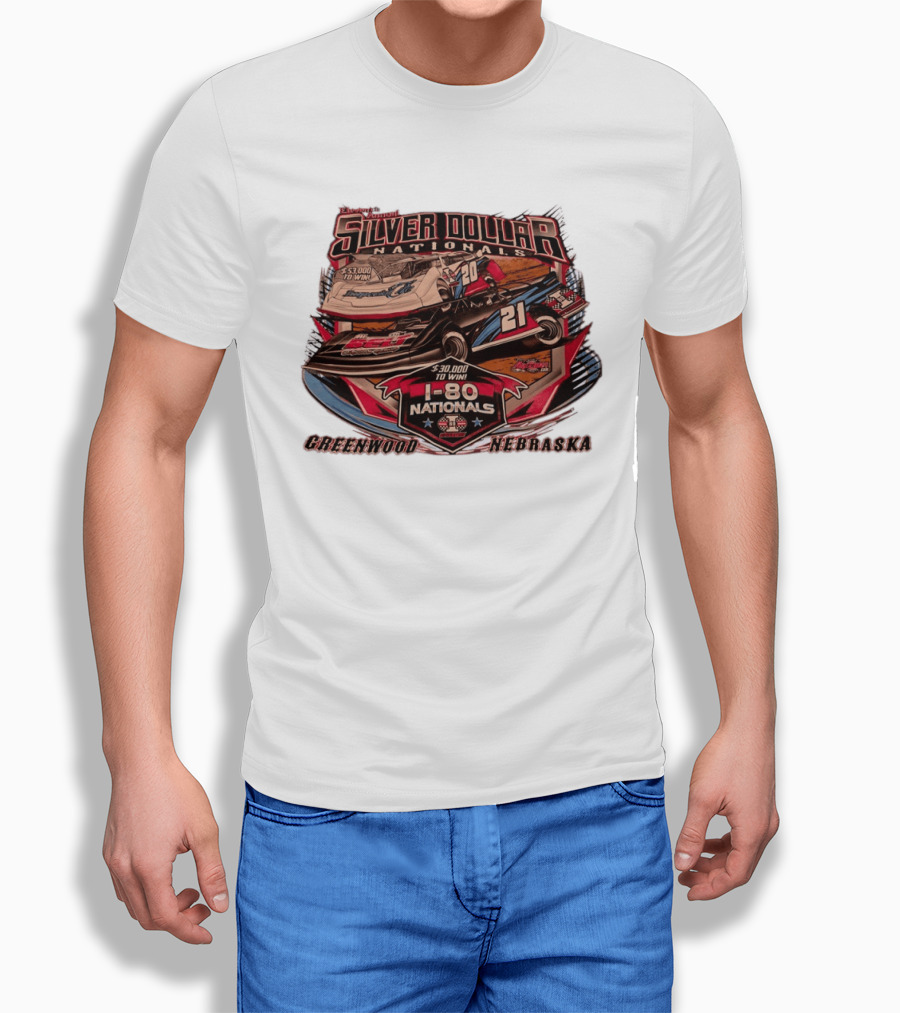 Silver Dollar Nationals I 80 Nationals $30,000 To Win Greenwood Nebraska T-Shirt