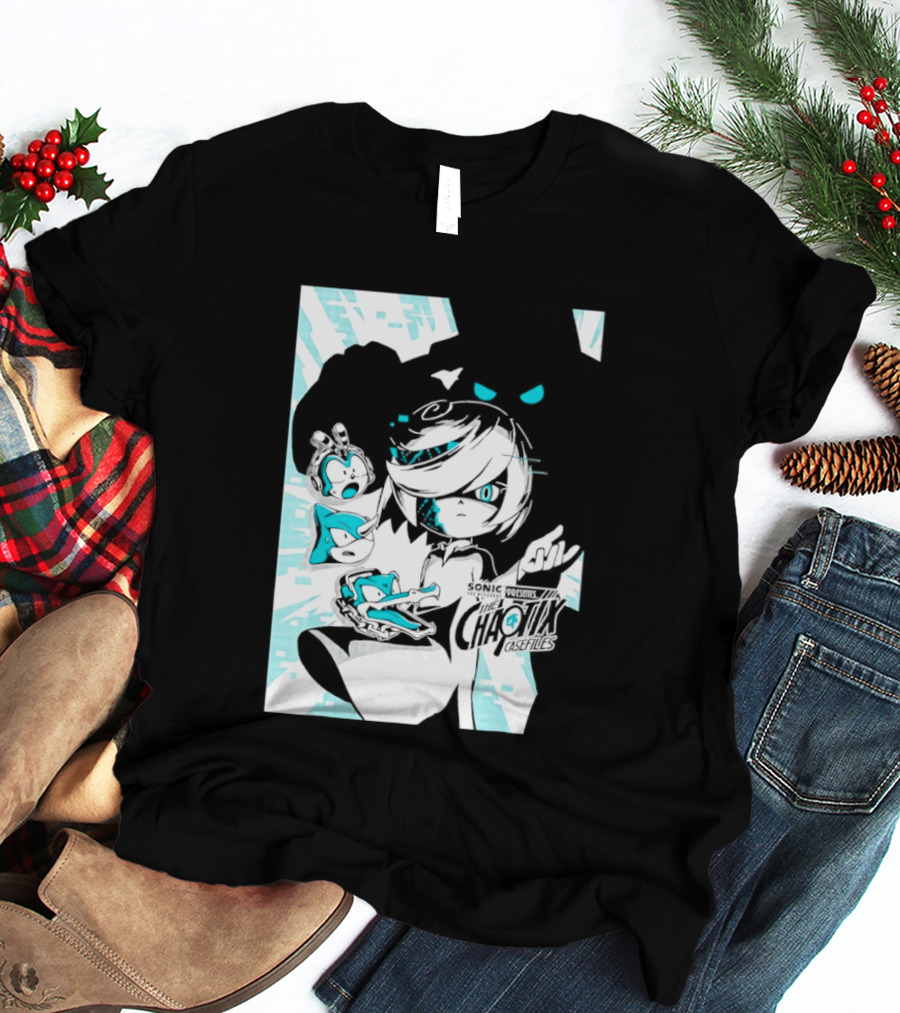 The Hedgehog The Chaotix Casefiles Ep 6 Episode Art Villain T-Shirt