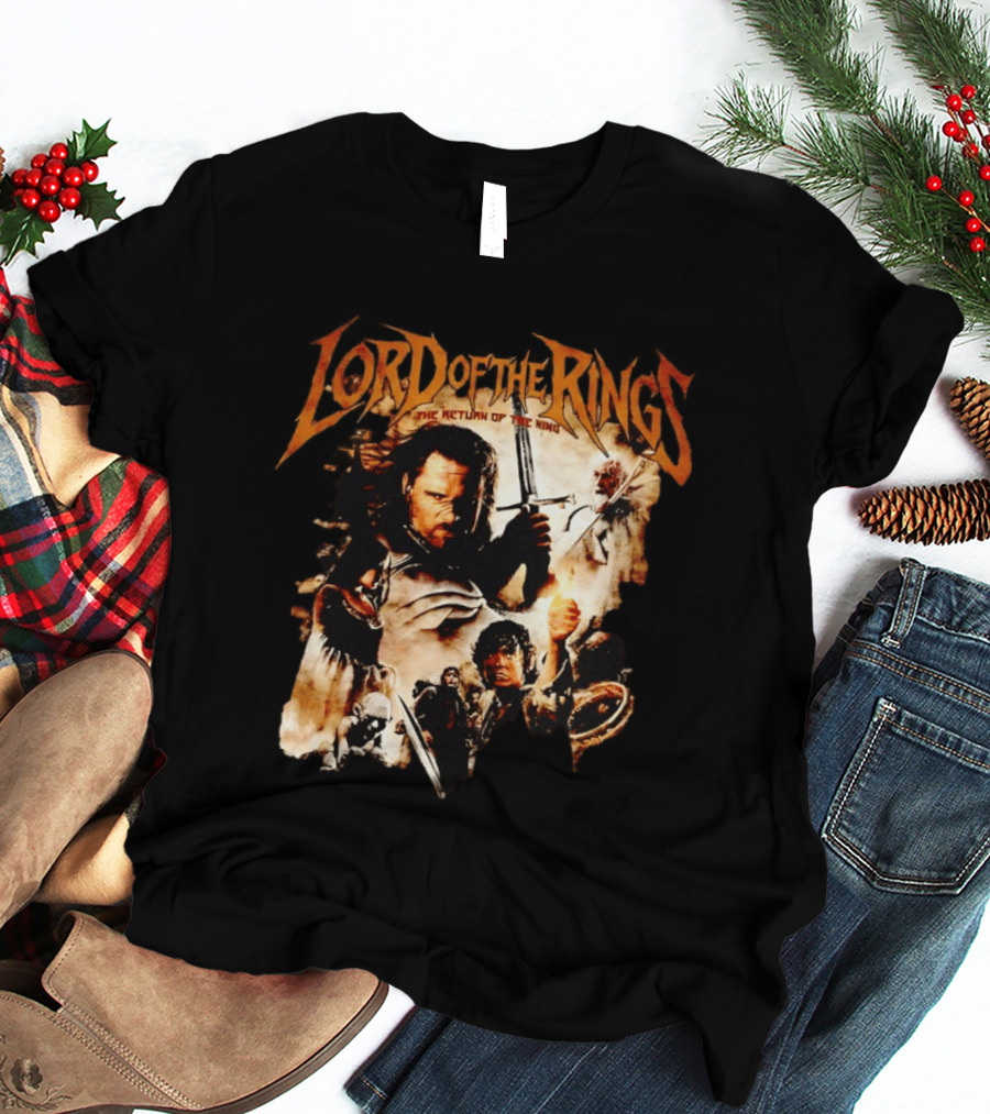 The Return Of The King Lord Of The Rings Movie Characters And Scenes T-Shirt