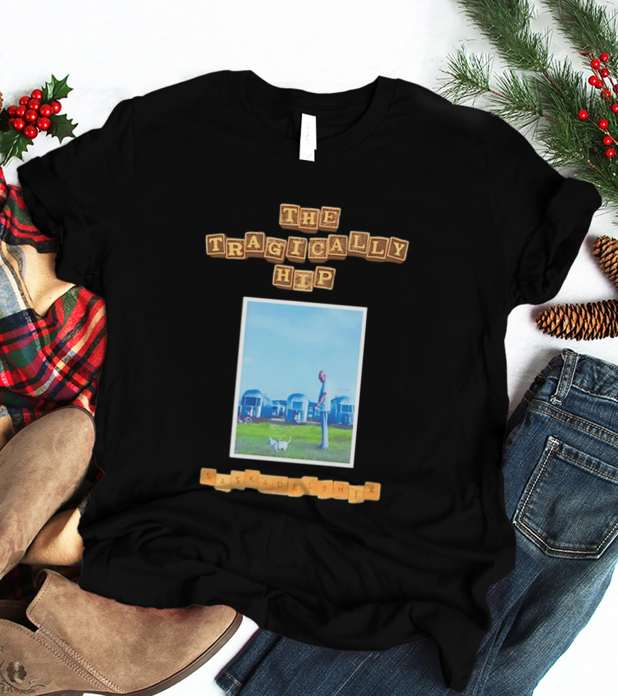The Tragically Hip Saskadelphia Vintage Trailer Scene T-Shirt