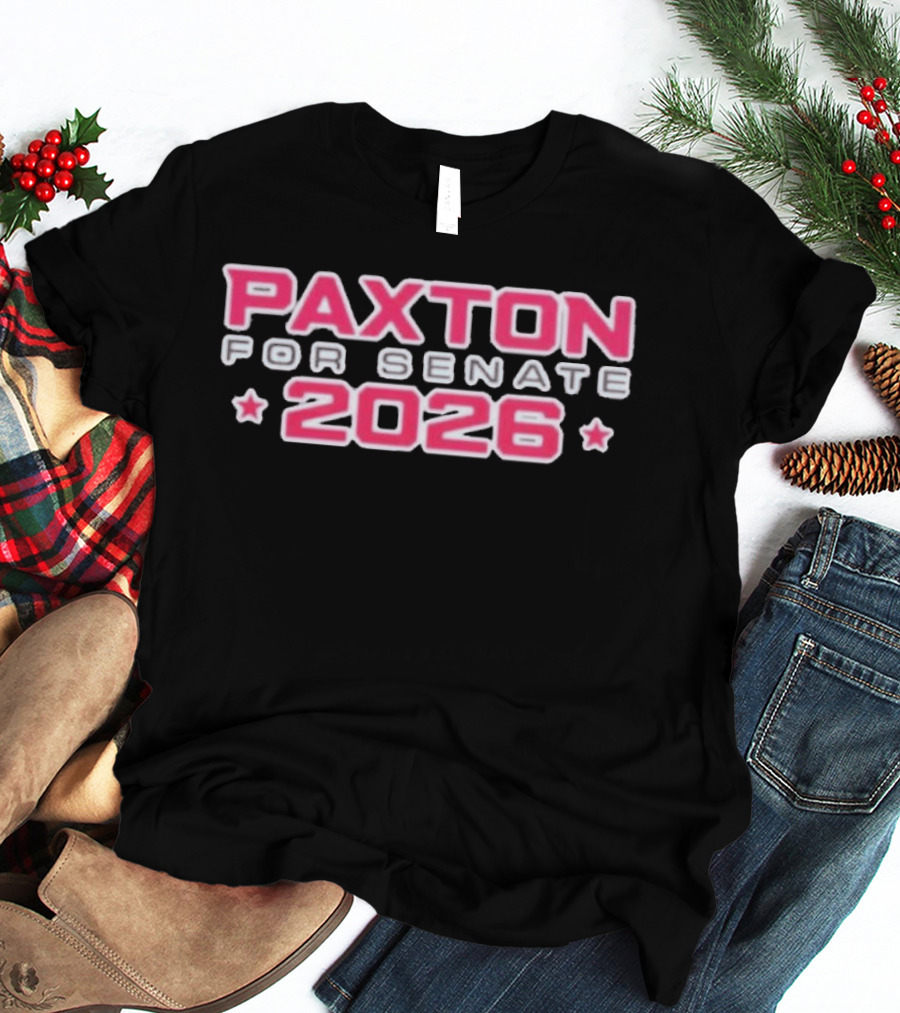 Paxton For Senate 2026 Stars T-Shirt