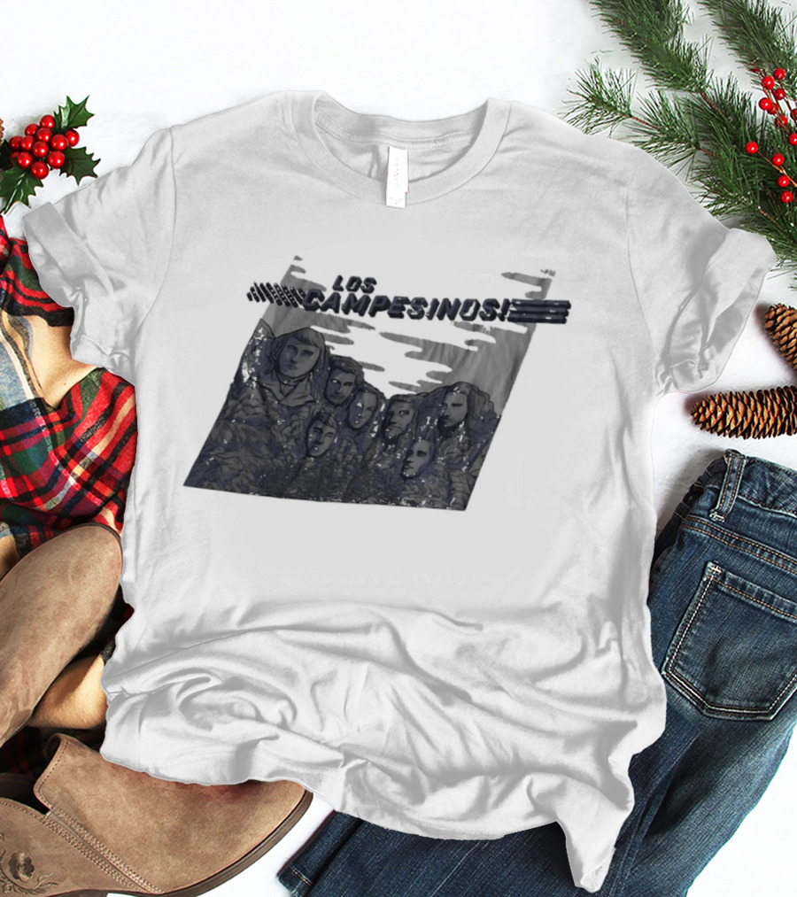 Los Campesinos Mount Rushmore Band T-Shirt