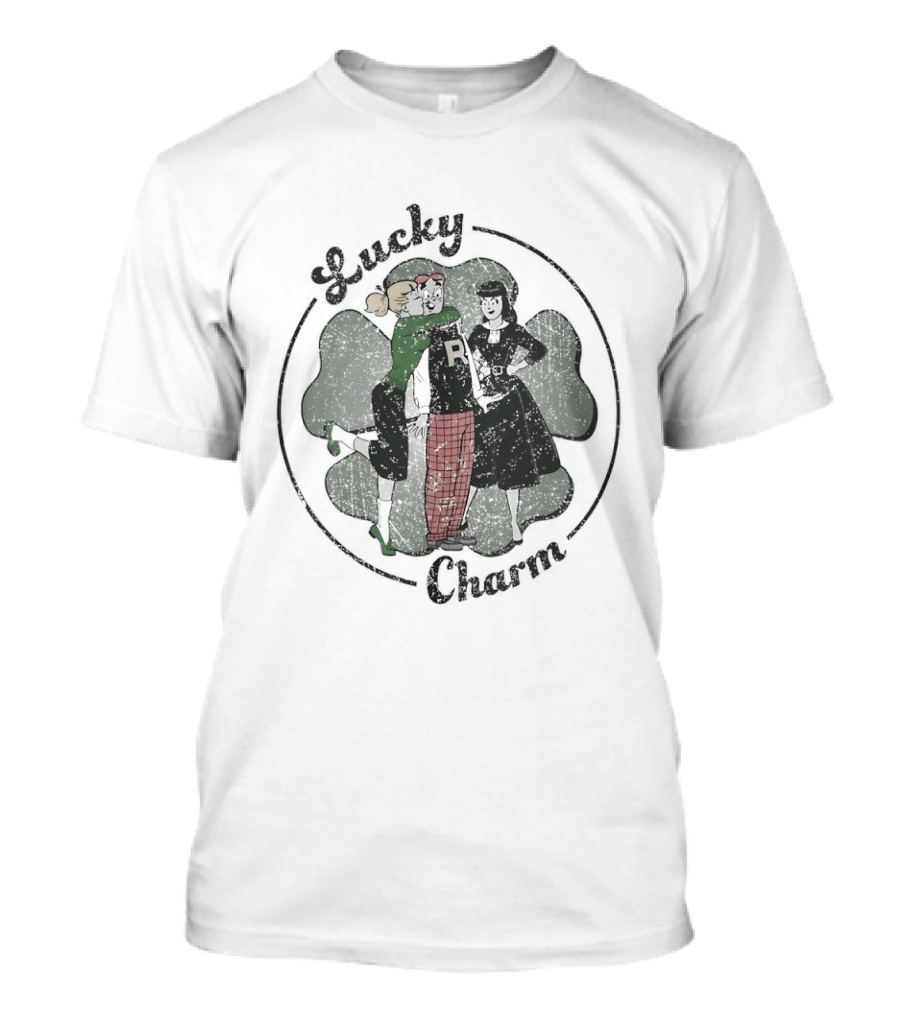 Lucky Charm St Patrick's Day Dance Embrace T-Shirt