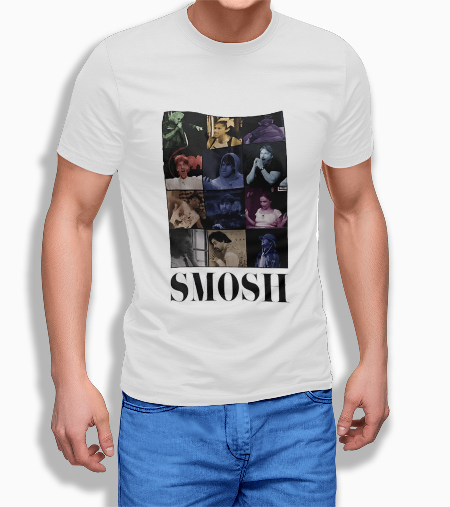 Smosh The Era Tour Collage Of Iconic Moments And Characters T-Shirt