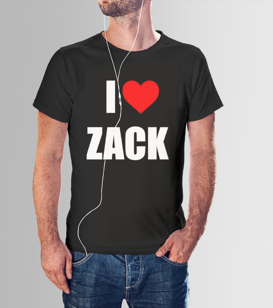 I Heart Zack Snyder American Filmmaker T-Shirt