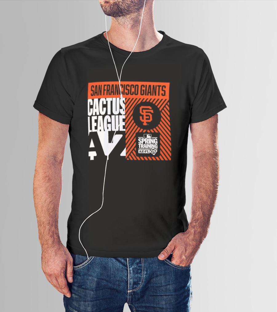 San Francisco Giants Cactus League AZ Spring Training 2026 SF T-Shirt