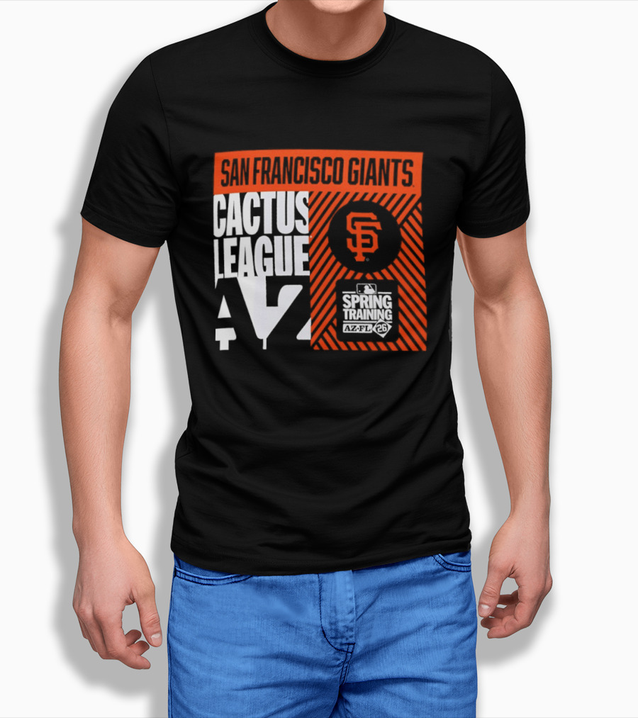 San Francisco Giants Cactus League AZ Spring Training 2026 SF T-Shirt