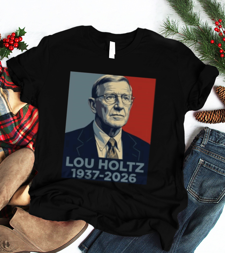 Lou Holtz 1937 2026 Memorial T-Shirt
