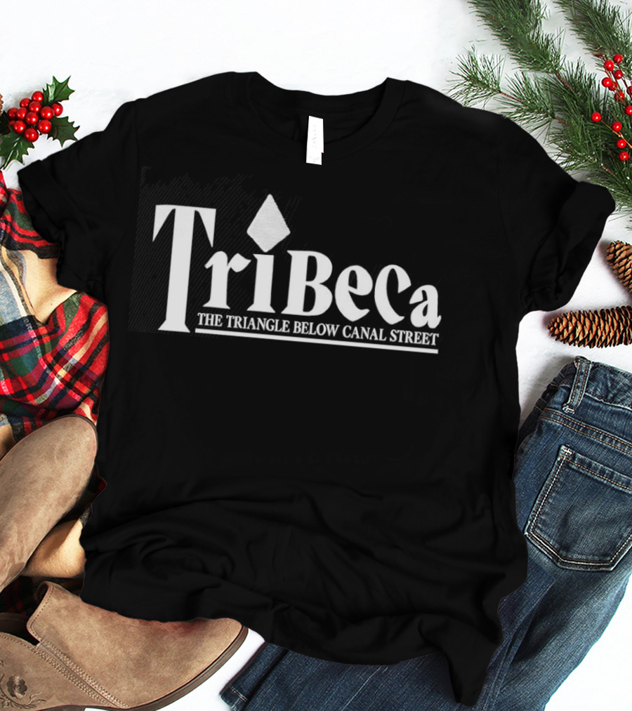 Travis Kelce Tribeca The Triangle Below Canal Street Hat T-Shirt