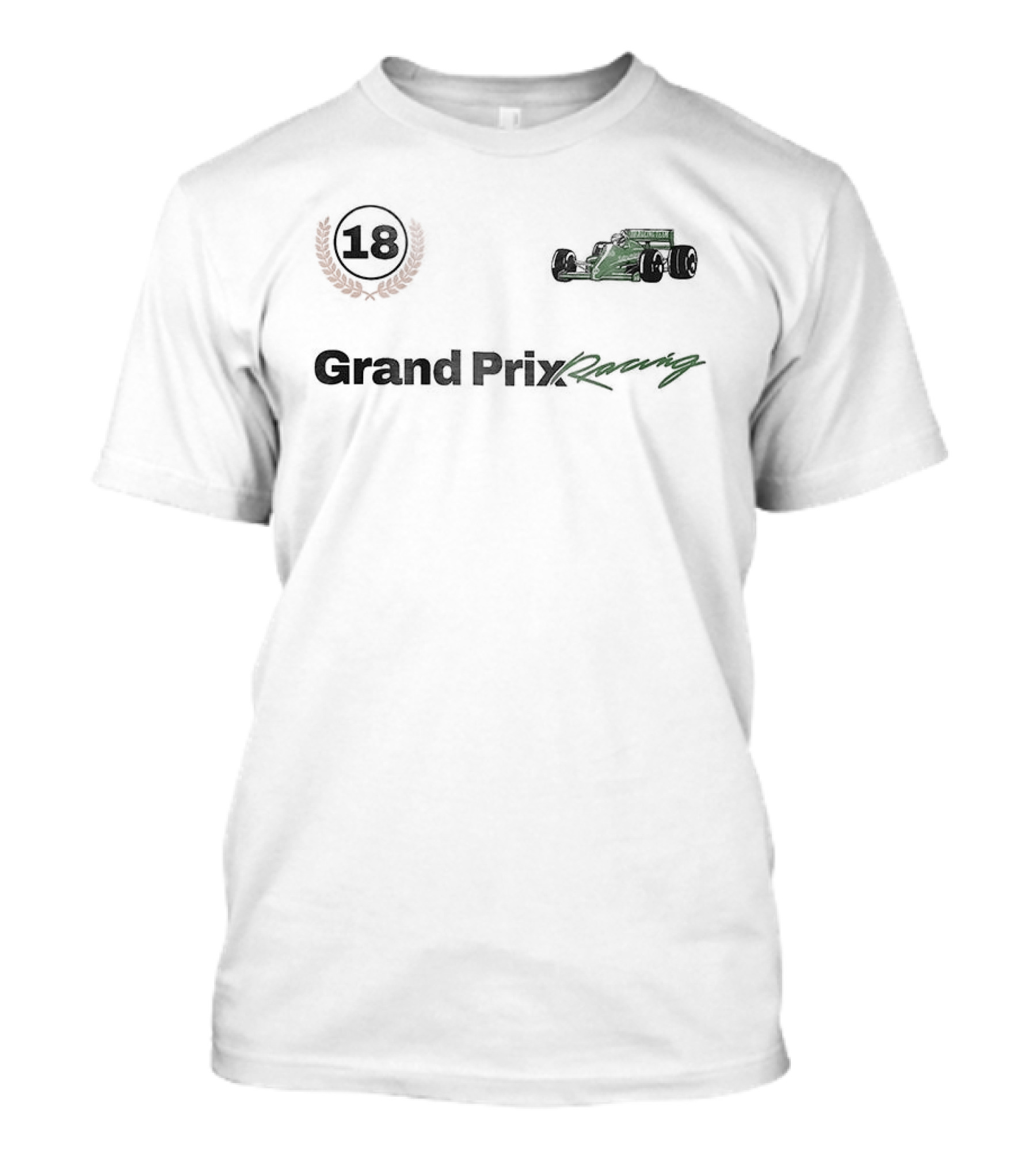 Grand Prix Racing 18 Motorsport Formula Car T-Shirt