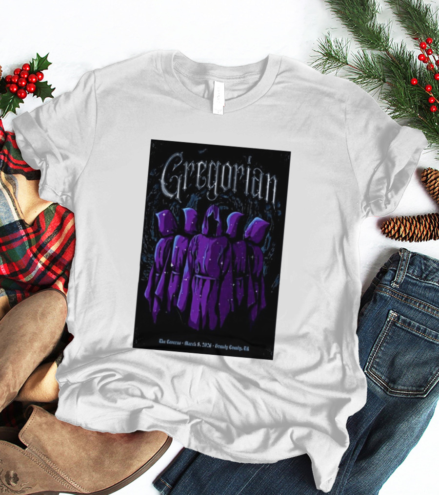 Gregorian March 8 2026 The Caverns Grundy County TN T-Shirt