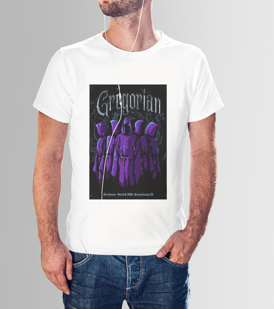 Gregorian March 8 2026 The Caverns Grundy County TN T-Shirt
