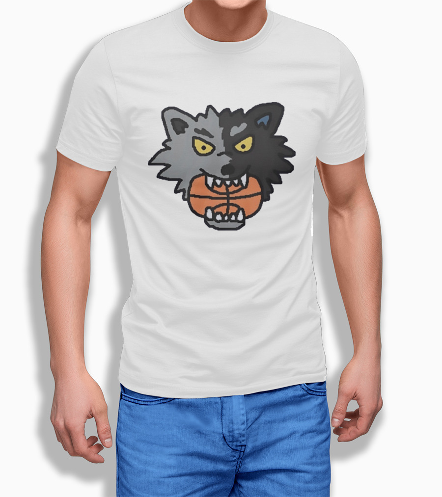 Minnesota Timberwolves Wolf Basketball Fan T-Shirt