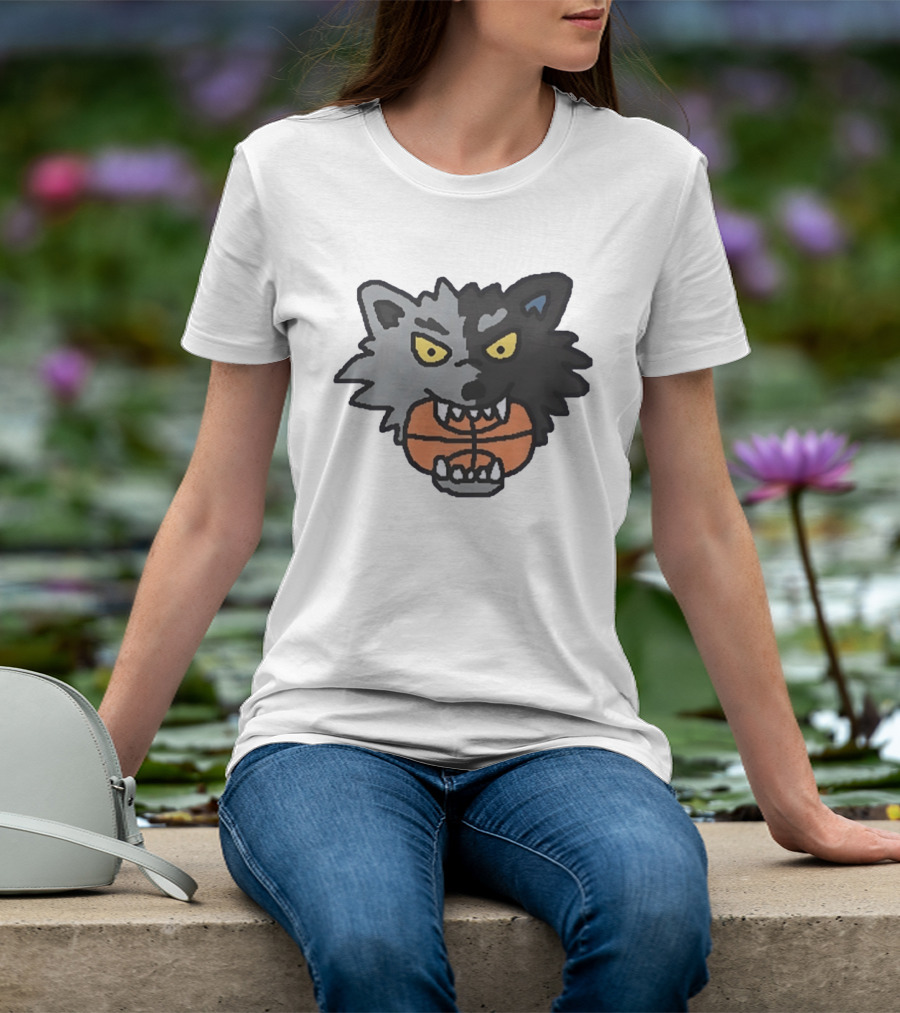 Minnesota Timberwolves Wolf Basketball Fan T-Shirt