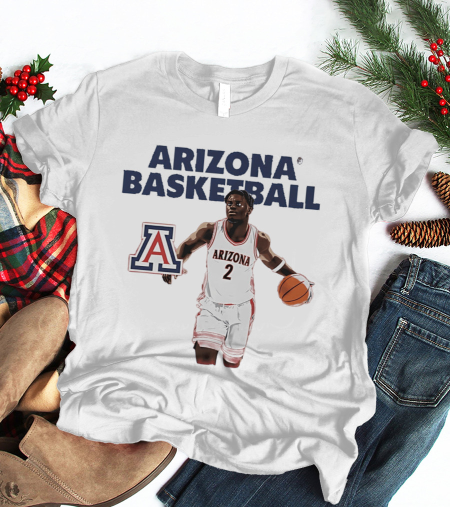 Dwayne Aristode Arizona Basketball Wildcats Player Collage T-Shirt