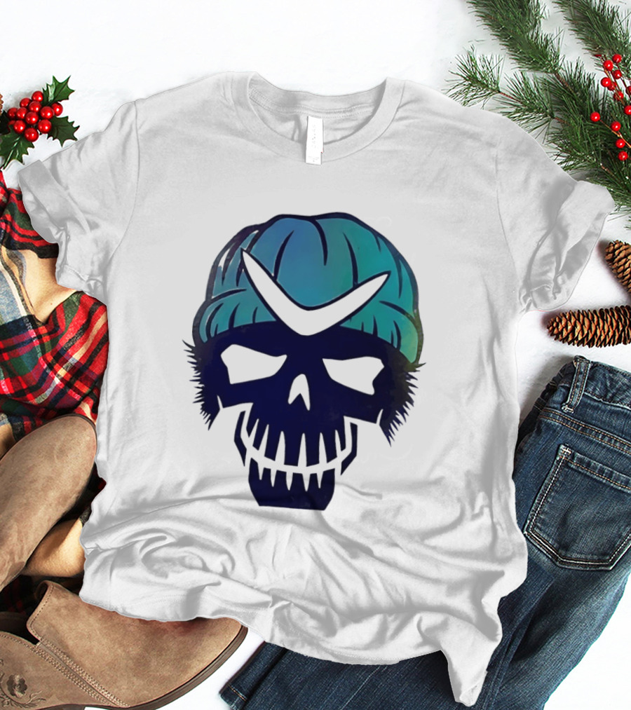 Captain Boomerang Skull Emblem Suicide Squad T-Shirt