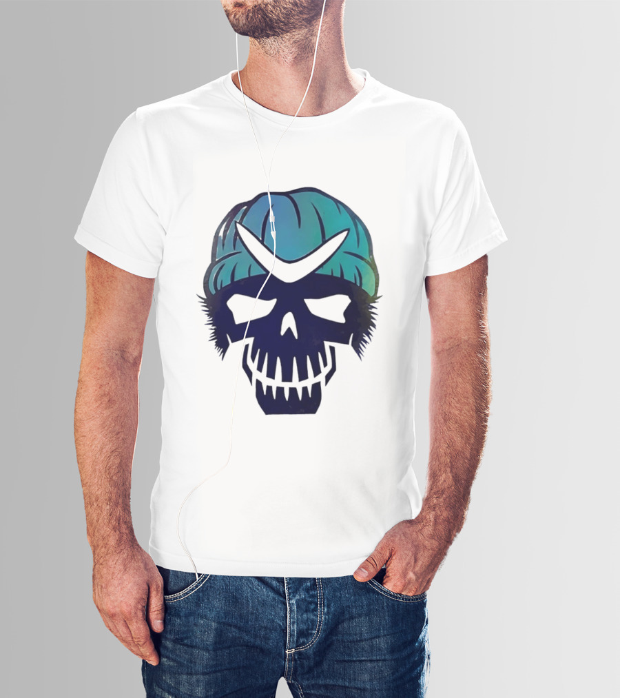 Captain Boomerang Skull Emblem Suicide Squad T-Shirt