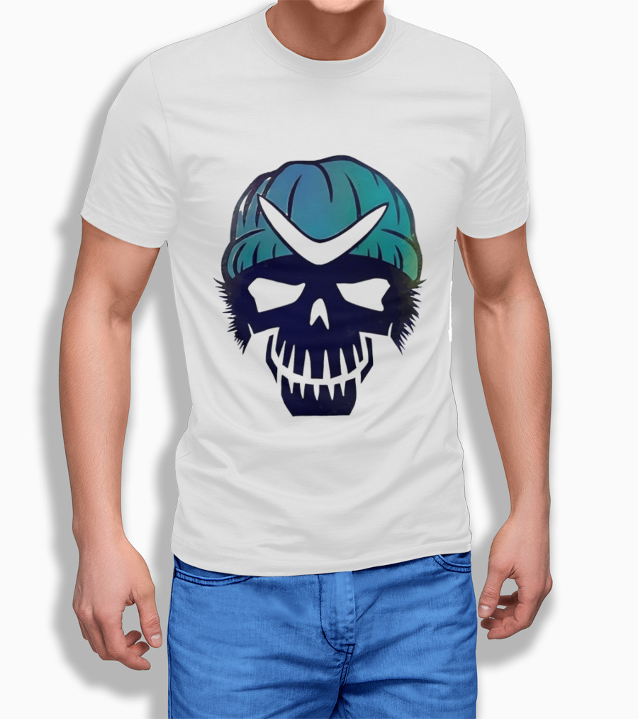 Captain Boomerang Skull Emblem Suicide Squad T-Shirt