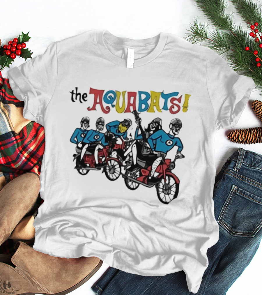 The Aquabats On Bike Rocking Guitar Adventure T-Shirt