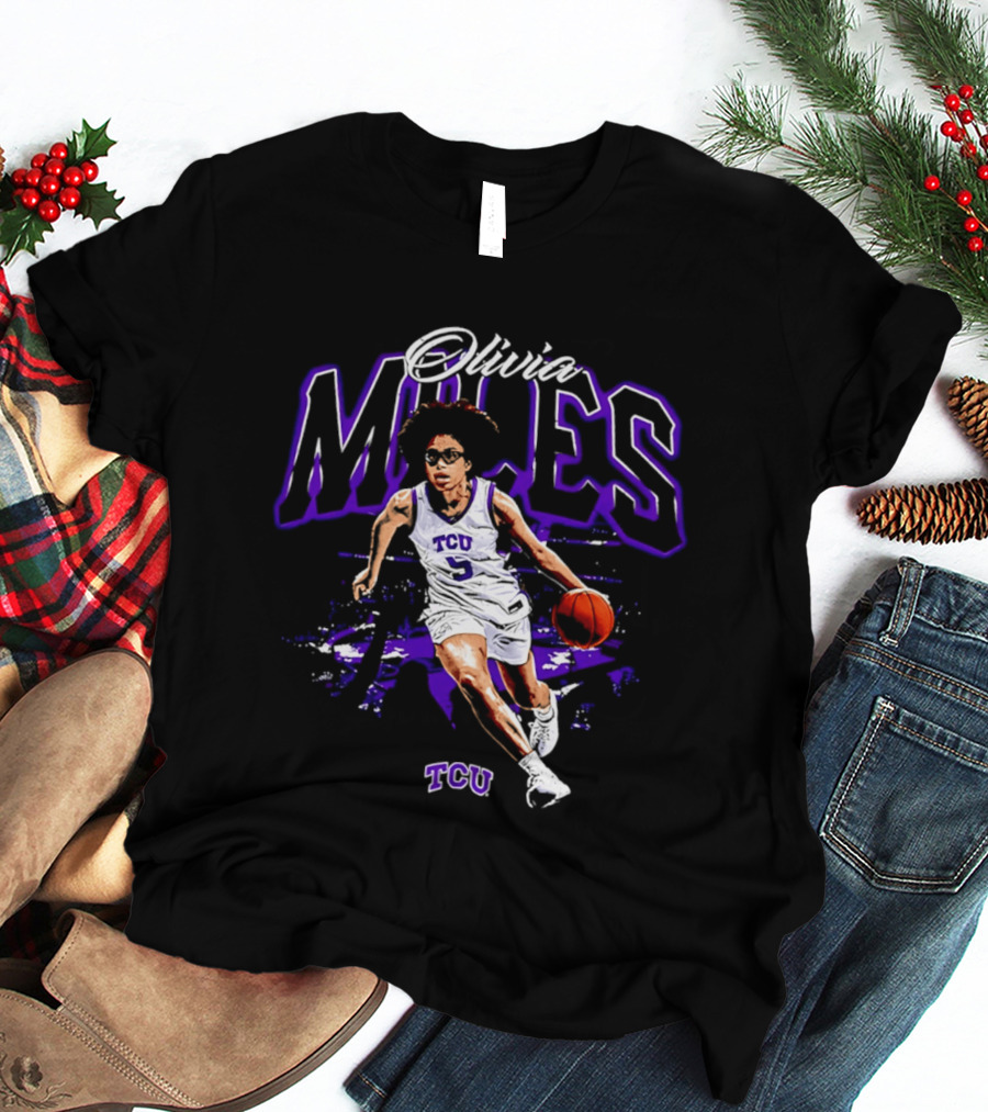 Olivia Miles TCU Basketball Player T-Shirt