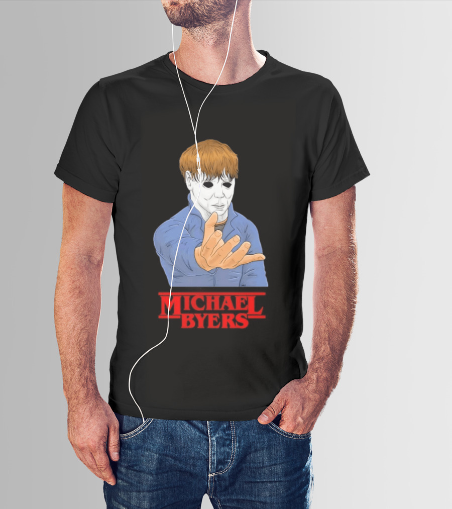 Michael Byers Horror And Sci Fi Mashup Stranger Things Halloween T-Shirt