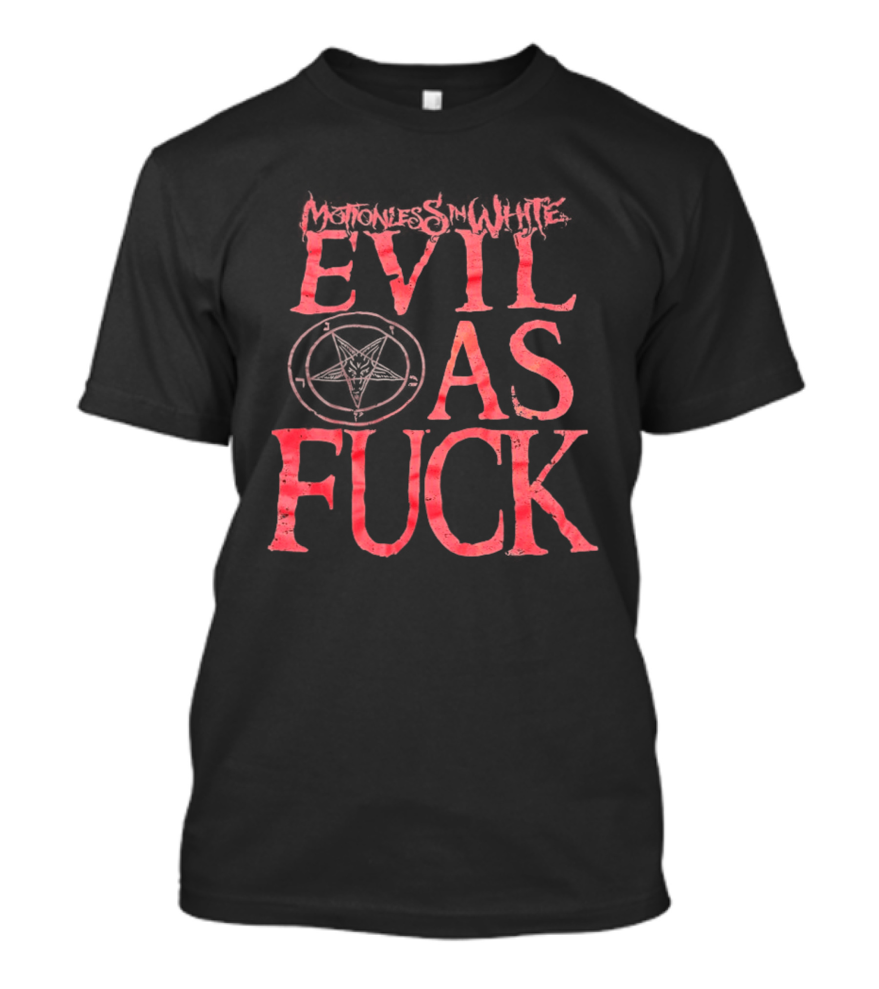 Motionless In White Evil As Fuck Pentagram T-Shirt