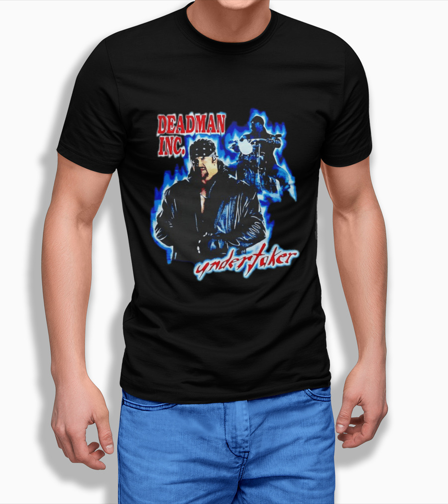Deadman INC Undertaker Motorcycle Biker T-Shirt