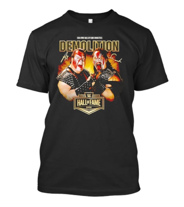 Demolition WWE Hall Of Fame 2026 Inductees T-Shirt