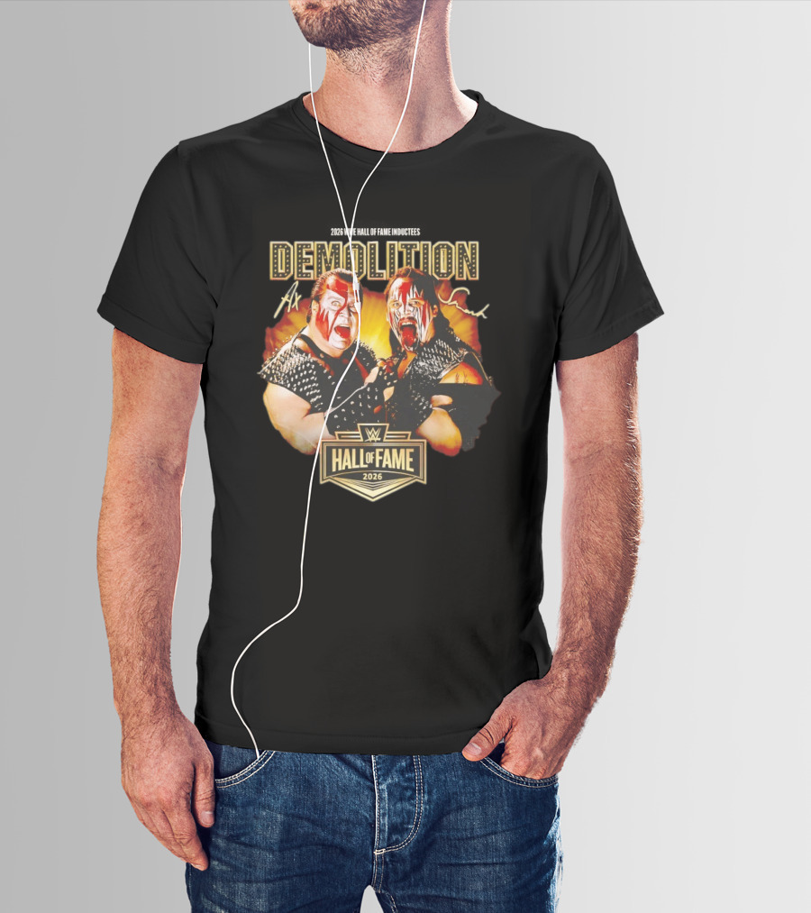 Demolition WWE Hall Of Fame 2026 Inductees T-Shirt
