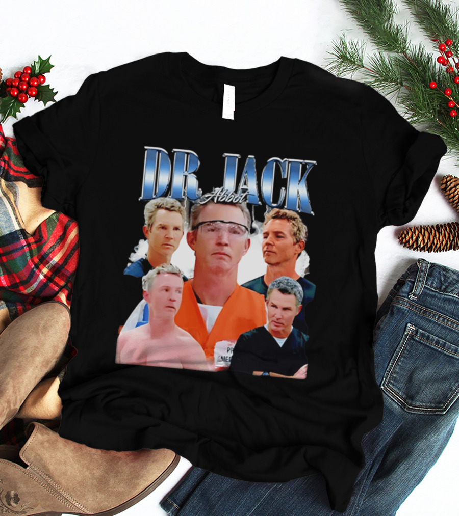 Dr Jack Abbot Picture Collage T-Shirt