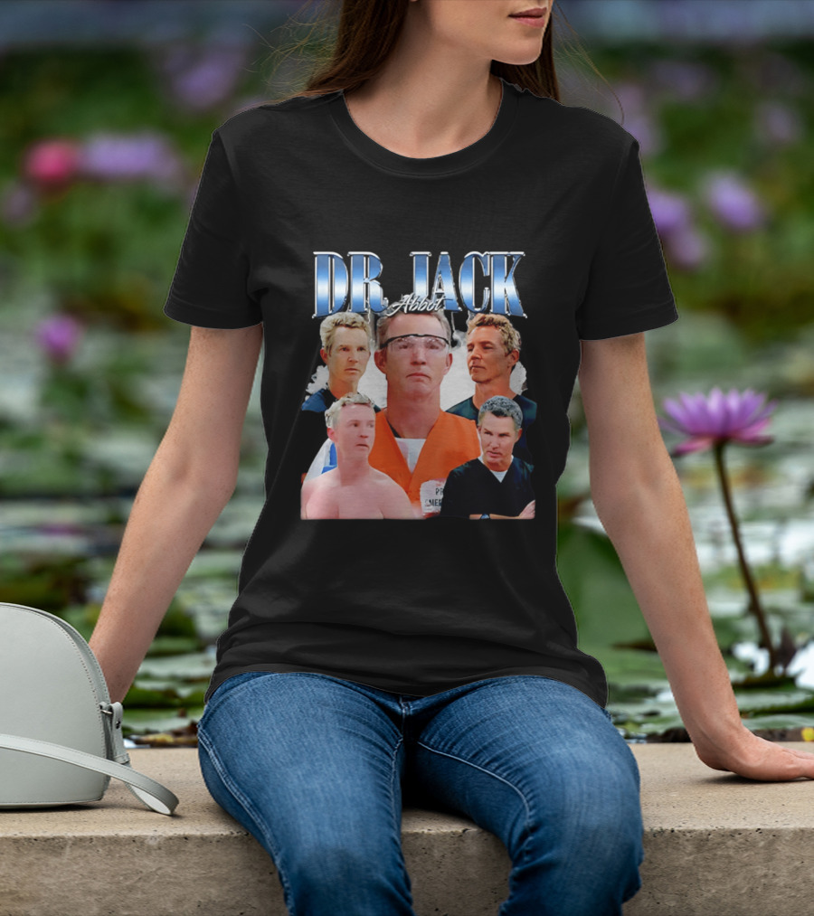 Dr Jack Abbot Picture Collage T-Shirt