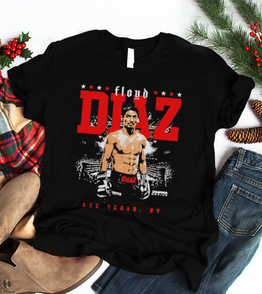 Floyd Diaz Las Vegas NV Boxing Zuffa Fighter T-Shirt