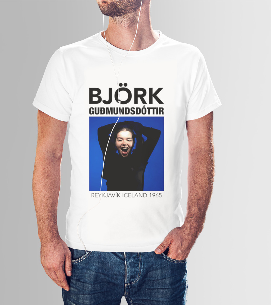 BJÖRK Guðmundsdóttir Reykjavík Iceland 1965 T-Shirt