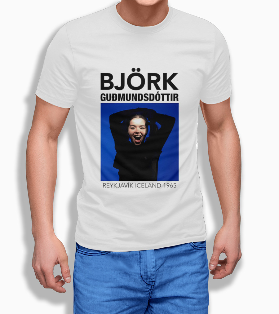BJÖRK Guðmundsdóttir Reykjavík Iceland 1965 T-Shirt