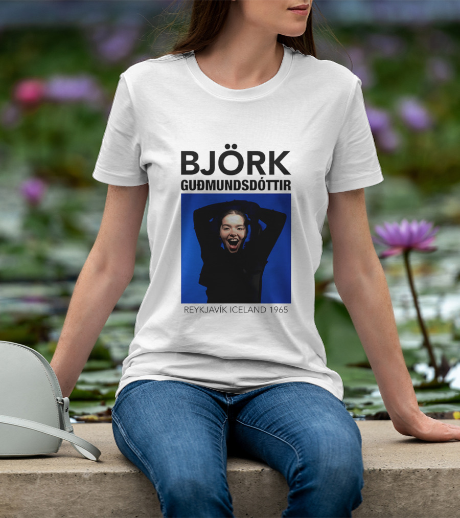 BJÖRK Guðmundsdóttir Reykjavík Iceland 1965 T-Shirt