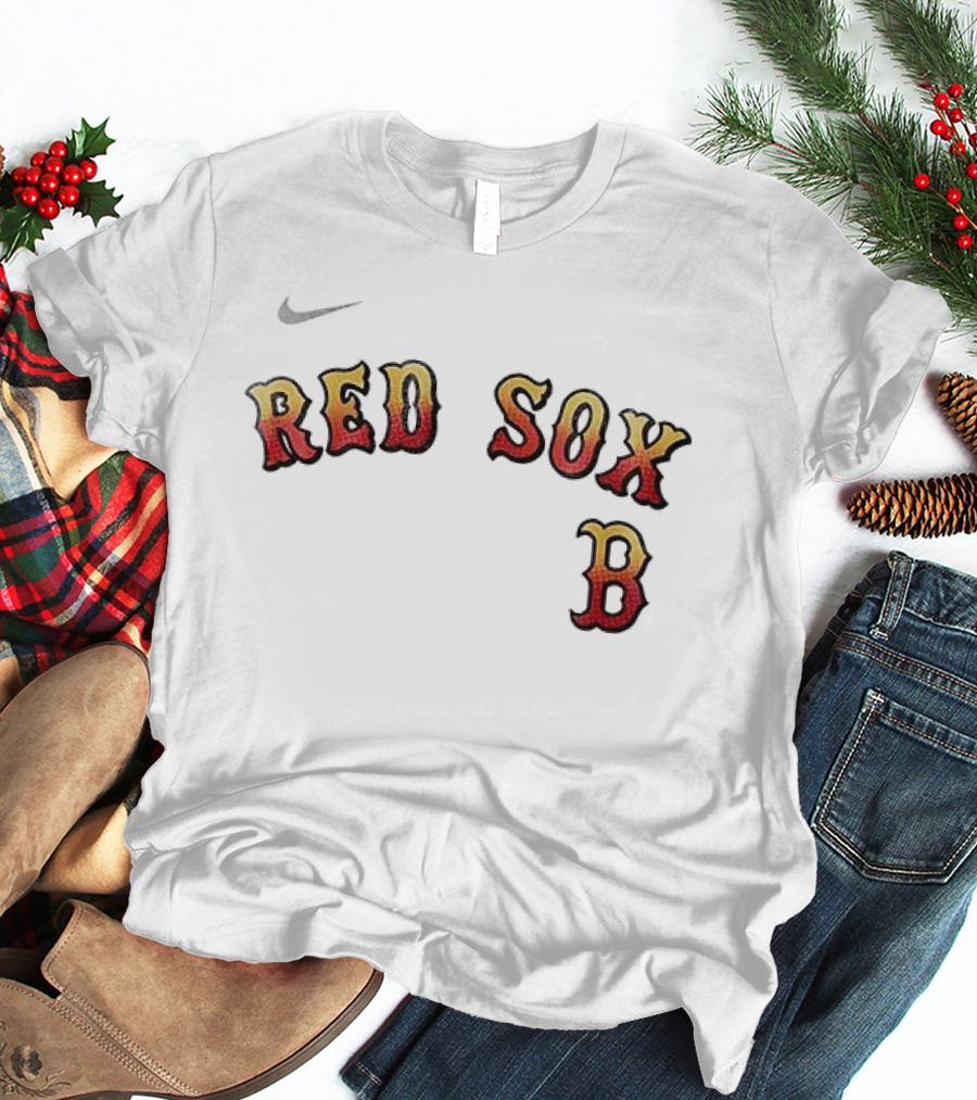 Boston Red Sox Nike Gorillaz Collaboration 2026 Tour Schedule T-Shirt