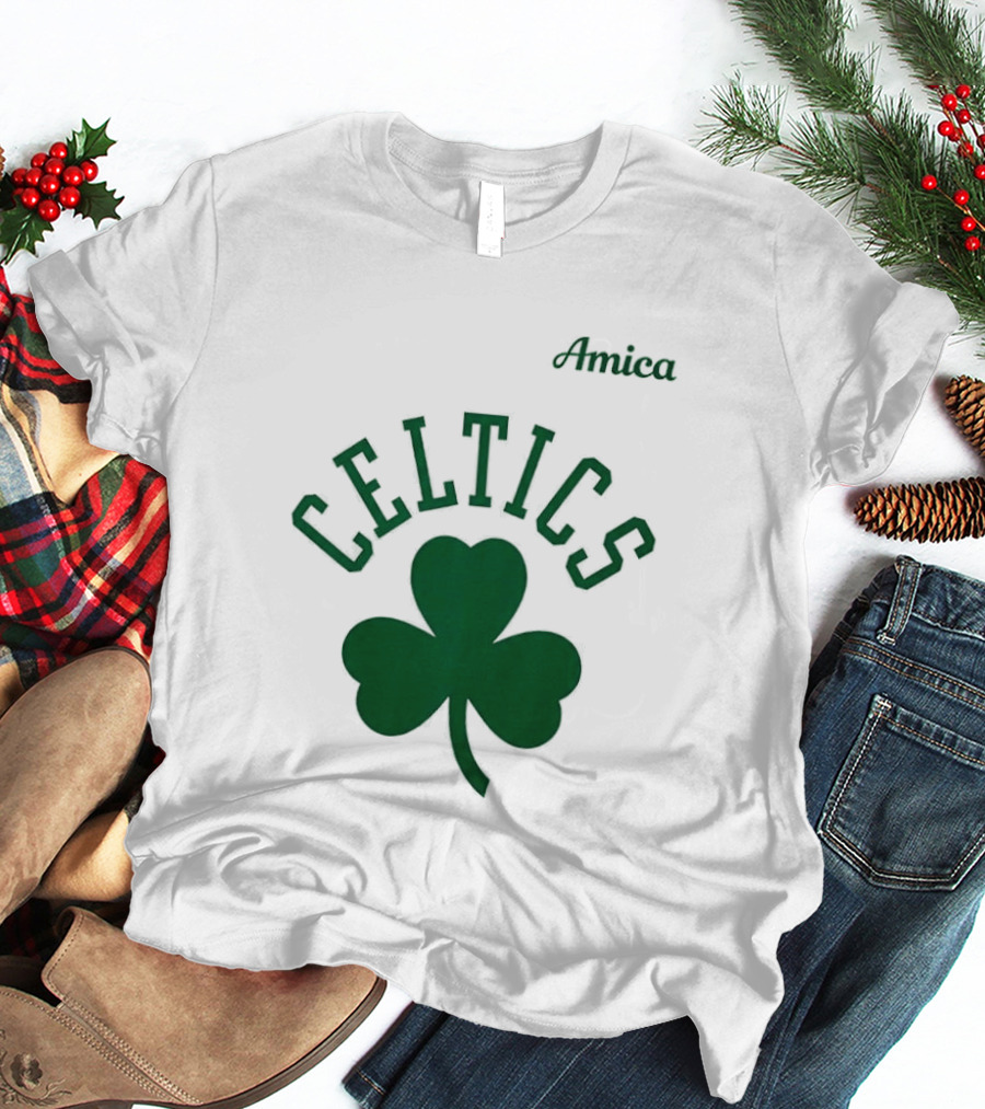 Celtics Amica Shamrock Tatum Back To 0 T-Shirt