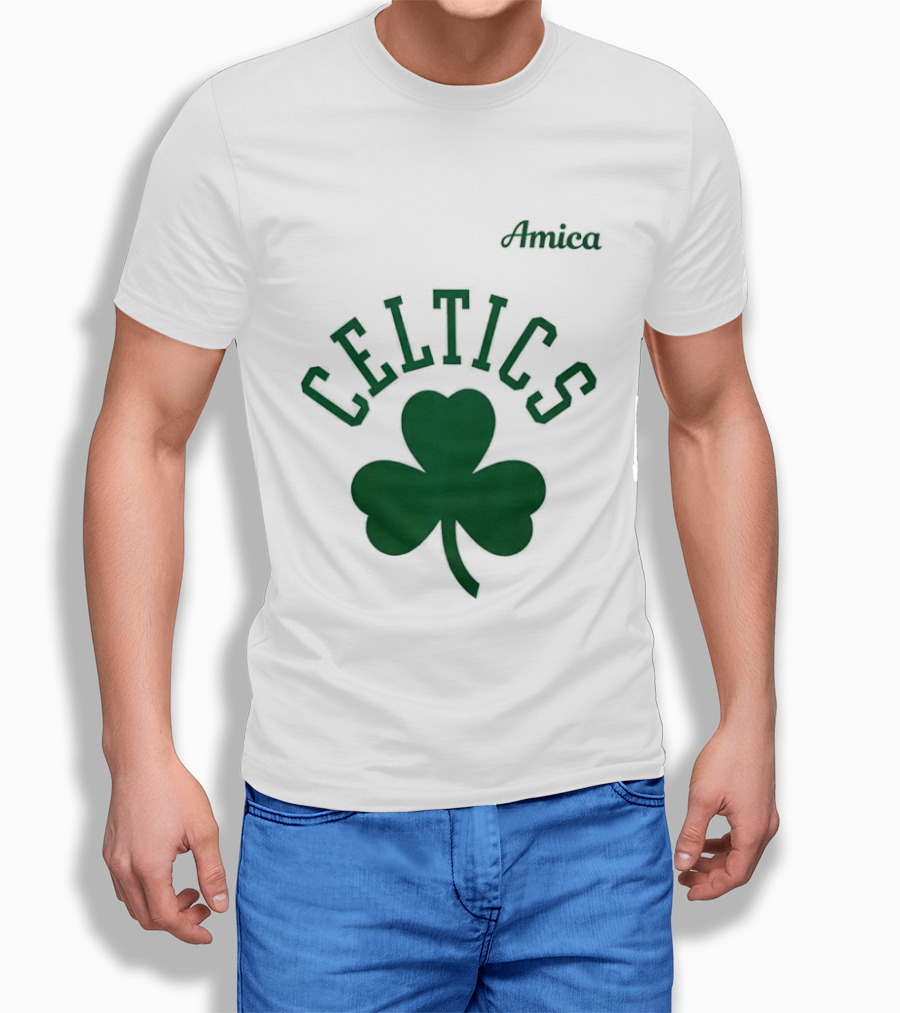 Celtics Amica Shamrock Tatum Back To 0 T-Shirt