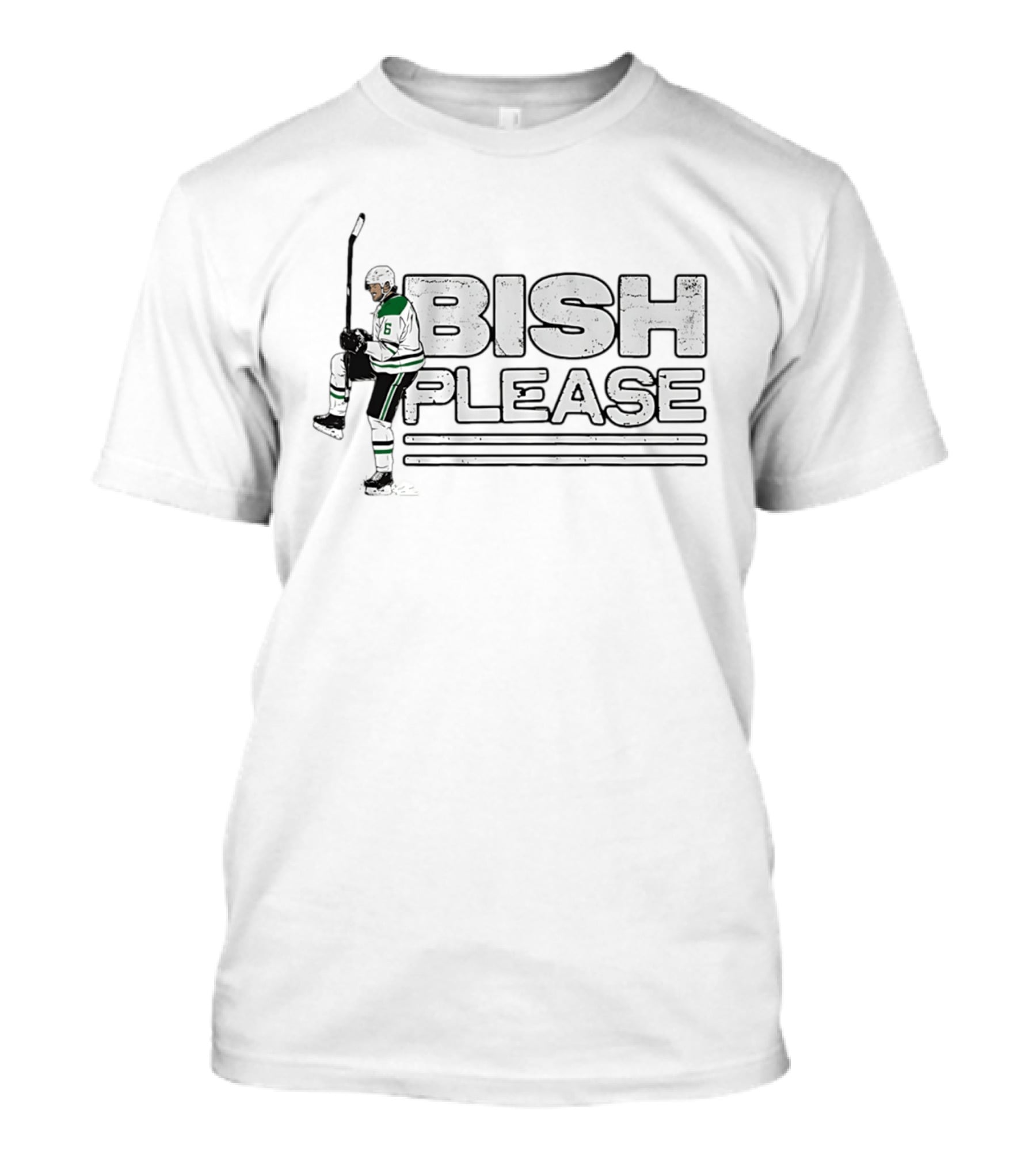 Bish Please Lian Bichsel Dallas Stars Hockey T-Shirt
