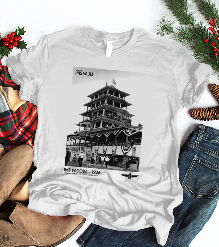 Pagoda Indianapolis Motor Speedway IMS Vault 1926 T-Shirt