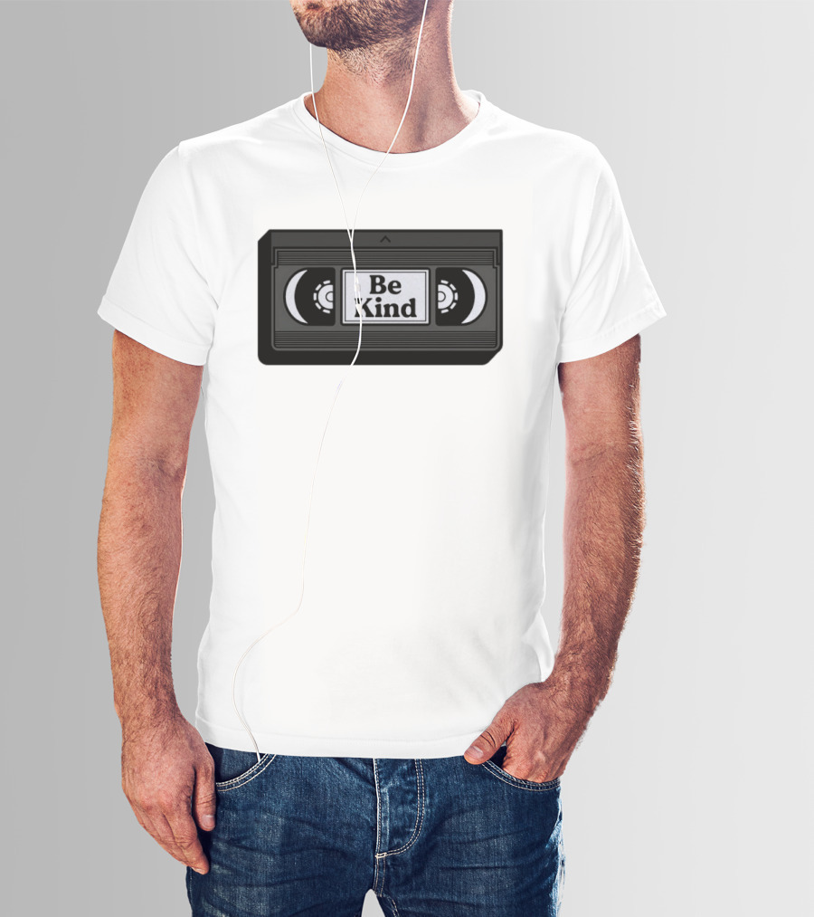 VHS Cassette Tape Be Kind Retro Nostalgia T-Shirt