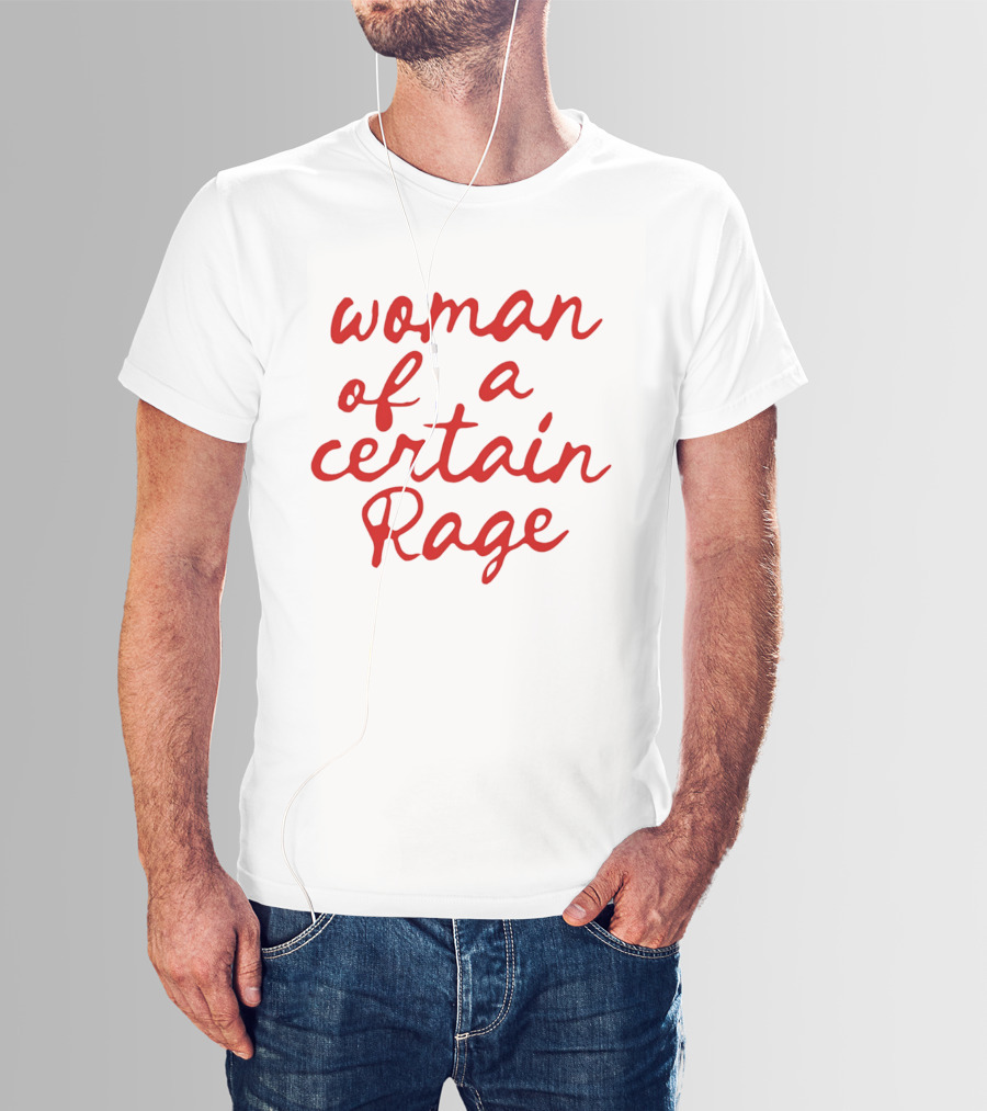 Woman Of A Certain Rage Bold Red T-Shirt