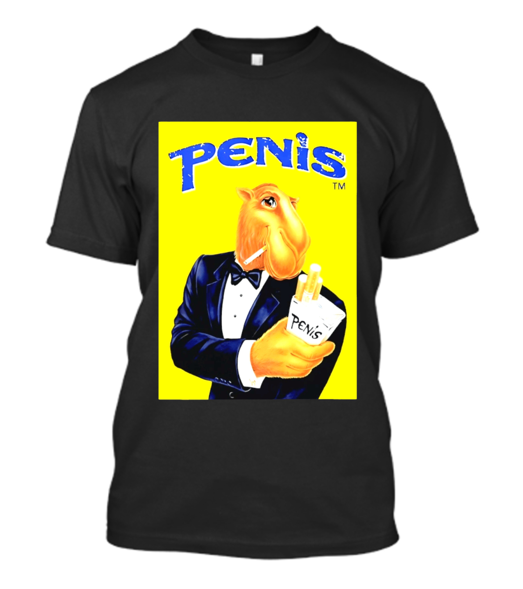 Penis Camel Smoking Meme T-Shirt
