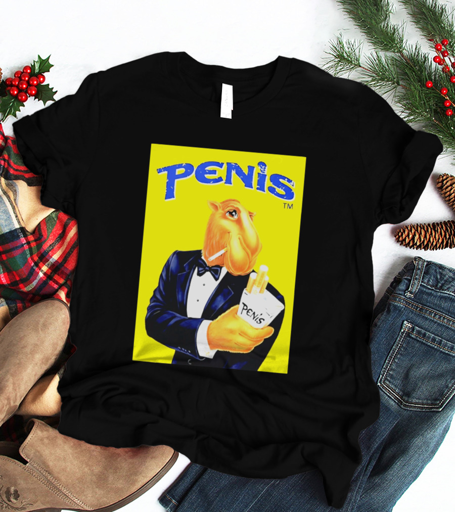 Penis Camel Smoking Meme T-Shirt