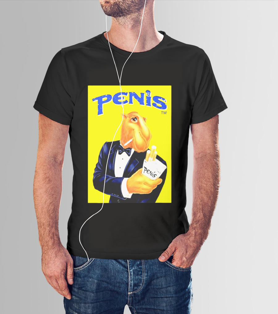 Penis Camel Smoking Meme T-Shirt