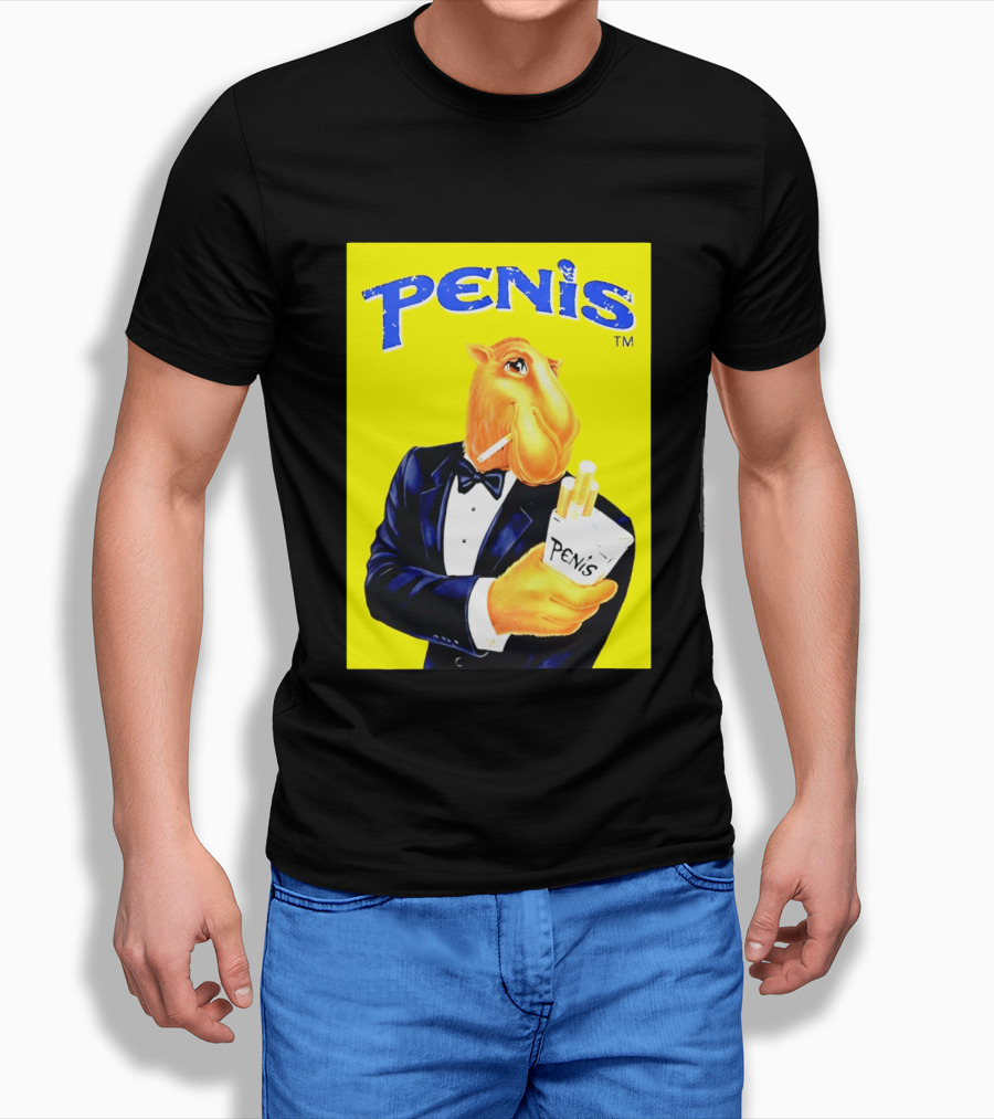 Penis Camel Smoking Meme T-Shirt