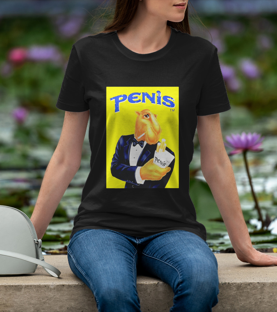 Penis Camel Smoking Meme T-Shirt